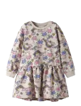 Name It - Nmfdarma Peppa Ls Swe Dress Bru Cplg - Pikkade varrukatega vabaajakleidid - 116