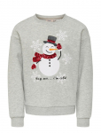 Kids Only - Kogyda Life Xmas L/S O-Neck Box Swt - Dressipluusid - 134-140