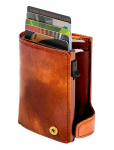 Tony Perotti - Furbo Cardholder W/ Banknote And Coin Pocket - Kaarditaskud - ONE SIZE
