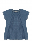 Minymo - Blouse Ss Chambrey - Pluusid ja tuunikad - 110