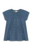 Minymo - Blouse Ss Chambrey - Pluusid ja tuunikad - 110