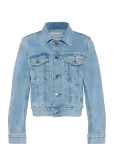Calvin Klein Jeans - Ls Classic Trucker Coastal Light - L&uuml;hikesed teksap&uuml;ksid - XXS