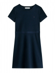 Tommy Hilfiger - Essential Punto Skater Dress Ss - L&uuml;hikeste varrukatega vabaajakleidid - 176