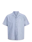 Jack & Jones - Jjesummer Linen Blend Resort Shirt Ss Sn - Vabaaja s&auml;rgid - L