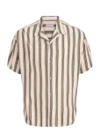 Jack & Jones - Jjejeff Resort Stripe Shirt S/S Sn - L&uuml;hikeste varrukatega s&auml;rgid - L