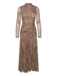 Bardot - Lea Printed Mesh Midi Dress - Maksikleidid - S
