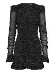 ROTATE - Printed Long-Sleeve Dress - L&uuml;hikesed kleidid - 34