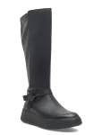 FitFlop - F-Mode Folded-Knot Flatform Tall Stretch Boots - P&otilde;lveni saapad - 39