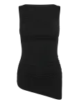 Gina Tricot - Asymmetric Knitted Top - Varrukateta - L