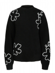 Pieces - Pcrosa Ls High Neck Knit Bc - K&otilde;rge kaelusega - S