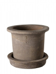 ERNST - Pot W Saucer - Lillepotid - 12X12X10CM