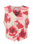 French Connection - Poppy Dallas Denim Waistcoat - Teksavestid - 38