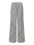 French Connection - Striped Damasco Wide Trouser - Lai jalg - M