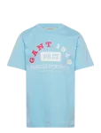 Gant Kids - American Sportswear Graphic Ss T-Shirt - L&uuml;hikeste varrukatega - 134