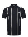 Fred Perry - Vertical Stripe Polo - L&uuml;hikeste varrukatega - L