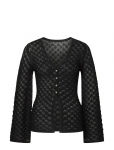 Malina - Ayla Pointelle Knitted Cardigan - Kardiganid - XL