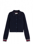 Tommy Hilfiger - Polo Collar Rib Cardigan - Kardiganid - 38