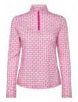 Callaway - Geo Print Sun Protection 1/4 Zip Top - Spordifliisid ja vahekihid - XS