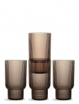 Sagaform - Billi Drinking Glass Rpet, 4-Pcs - Joogiklaasid - 43 CL