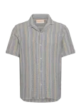 Revolution - Short-Sleeved Cuban Shirt - L&uuml;hikeste varrukatega s&auml;rgid - S