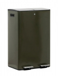 House Doctor - Bin, Hdsort, Deep Green - Paberikorvid - 46X 35.5X 71CM