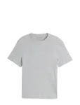 Tom Tailor - Slim Fit Rib T-Shirt - L&uuml;hikeste varrukatega - XL