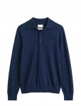 Gant - Extrafine Merino Wool Polo - Pikkade varrukatega kootud polos&auml;rgid - XL