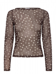 Bubbleroom - Long Sleeve Mesh Top - Pikkade varrukatega - S