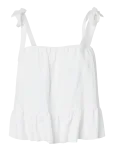 Pieces - Pcjulia Sl Peplum Top Wvn D2D - Varrukateta - L