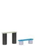 H&uuml;bsch - Modu Candleholders Multicolour (Set Of 2) - K&uuml;&uuml;nlajalad - 22X6X16CM