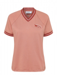 Maison Kitsune - Flash Fox Fox Raglan Tee-Shirt - L&uuml;hikeste varrukatega - XS
