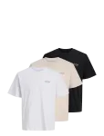 Jack & Jones - Jjearchive Graphic Tee Ss O-Neck 3Pk Mp - L&uuml;hikeste varrukatega - S