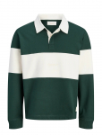 Jack & Jones - Jorfrederiksberg Blocking Sweat Polo Sn - Pikkade varrukatega kootud polos&auml;rgid - XL