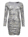 Maje - Sequin-Embroidered Velvet Dress - L&uuml;hikesed kleidid - 40