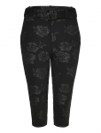 ROTATE - Jacquard Capri Pants - Kitsa s&auml;&auml;rega - 38