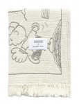 Maison Deux - Peanuts Blanket Baseball - Black - Tekid ja pleedid - 135X 200CM