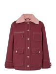 STINE GOYA - 2559 Coated Cotton Canvas, Workwear - Polsterdatud jakid - M