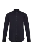 Morris - Washed Twill Stretch Shirt-Slim Fit - Vabaaja s&auml;rgid - L