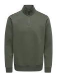 ONLY & SONS - Onsceres Half Zip Sweat Noos - Dressipluusid - XL