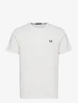 Fred Perry - Crew Neck T-Shirt - L&uuml;hikeste varrukatega - XXL