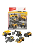 Dickie Toys - Volvo - Construction 5 Pack - Toy Vehicles - ONE SIZE
