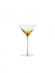 Broste Copenhagen - Martini Glas 'Amber' Glas - Kokteiliklaasid - 20 CL