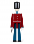 Kay Bojesen - Officer Med Sabel Small R&oslash;d/Bl&aring;/Hvid - Puidust kujud - ONE SIZE