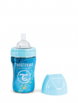 Twistshake - Twistshake Anti-Colic Stainless Steel 260Ml Marble Blue - Lutipudelid - ONE SIZE