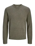 Jack & Jones - Jprblulambswool Knit Crew Neck - &Uuml;mara kaelusega - S