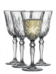 Lyngby Glas - Hvidvin 4 Stk. Lyngby Melodia - Valge veini klaasid - 21 cl