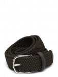 Anderson's - Elastic Woven Belt Military Green - 3,5 - Punutud v&ouml;&ouml;d - 85
