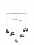 Smallstuff - Hanging Mobile, Engine, Multi - Mobile Clouds - ONE SIZE 29 cm