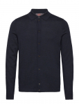 Morris - Merino Knitted Shirt - Pikkade varrukatega kootud polos&auml;rgid - XXXL
