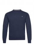 GANT - Classic Cotton C-Neck - &Uuml;mara kaelusega - XXXL